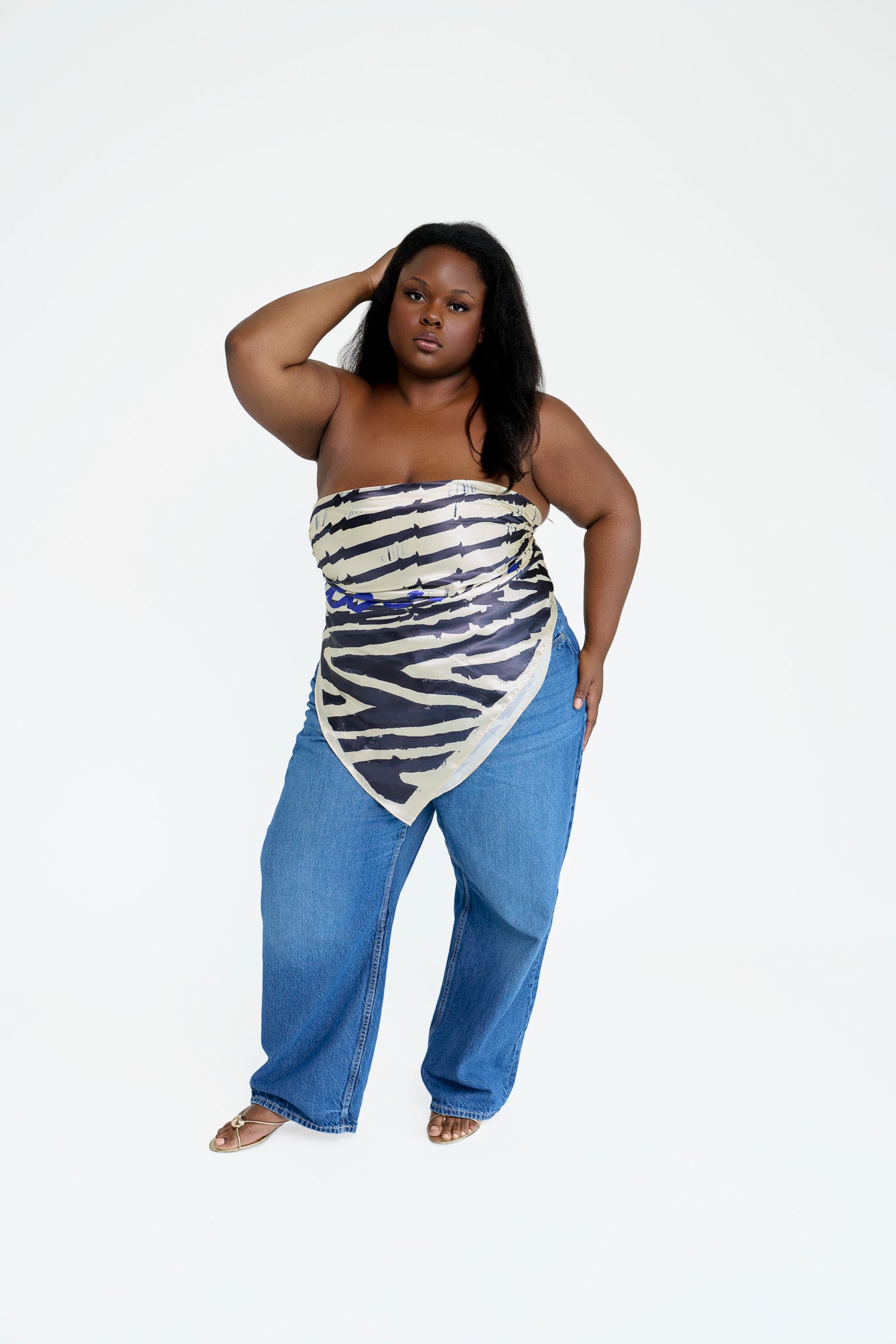 The Mirage Silk Scarf