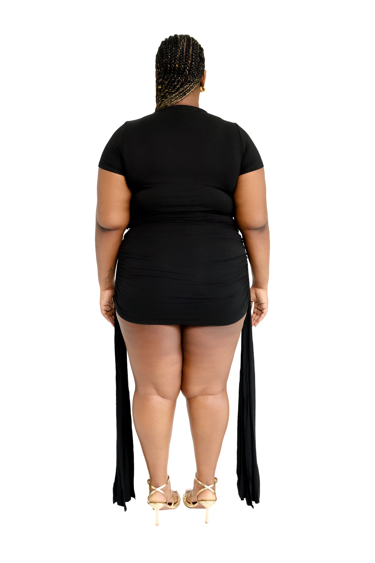 Amara Ruched Mini Skirt