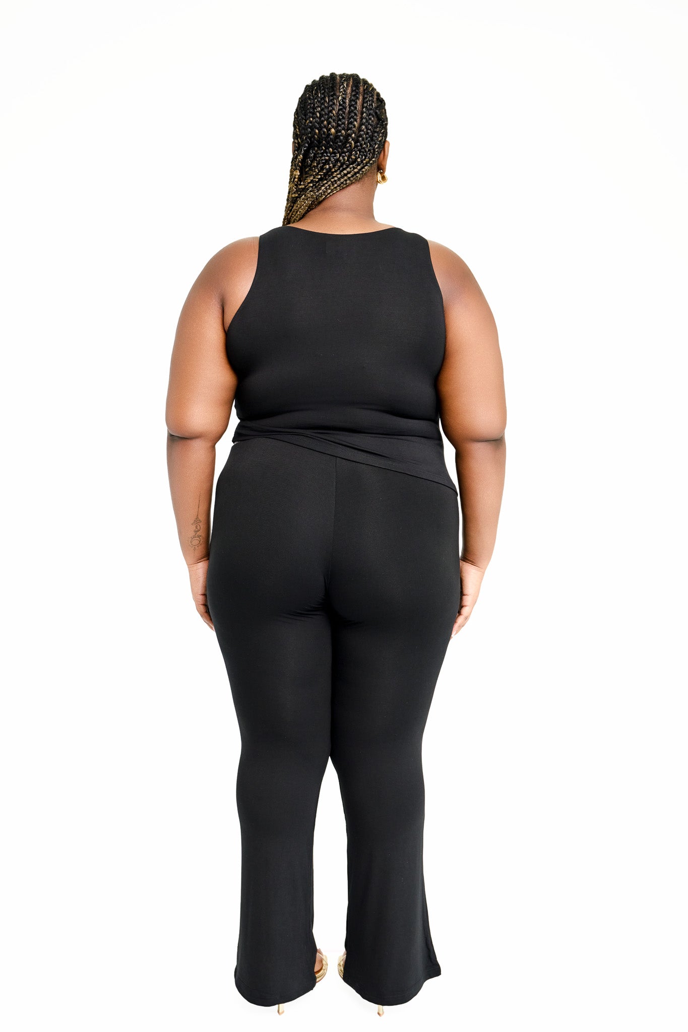 Aisha Asymmetric Ruched Tank Top