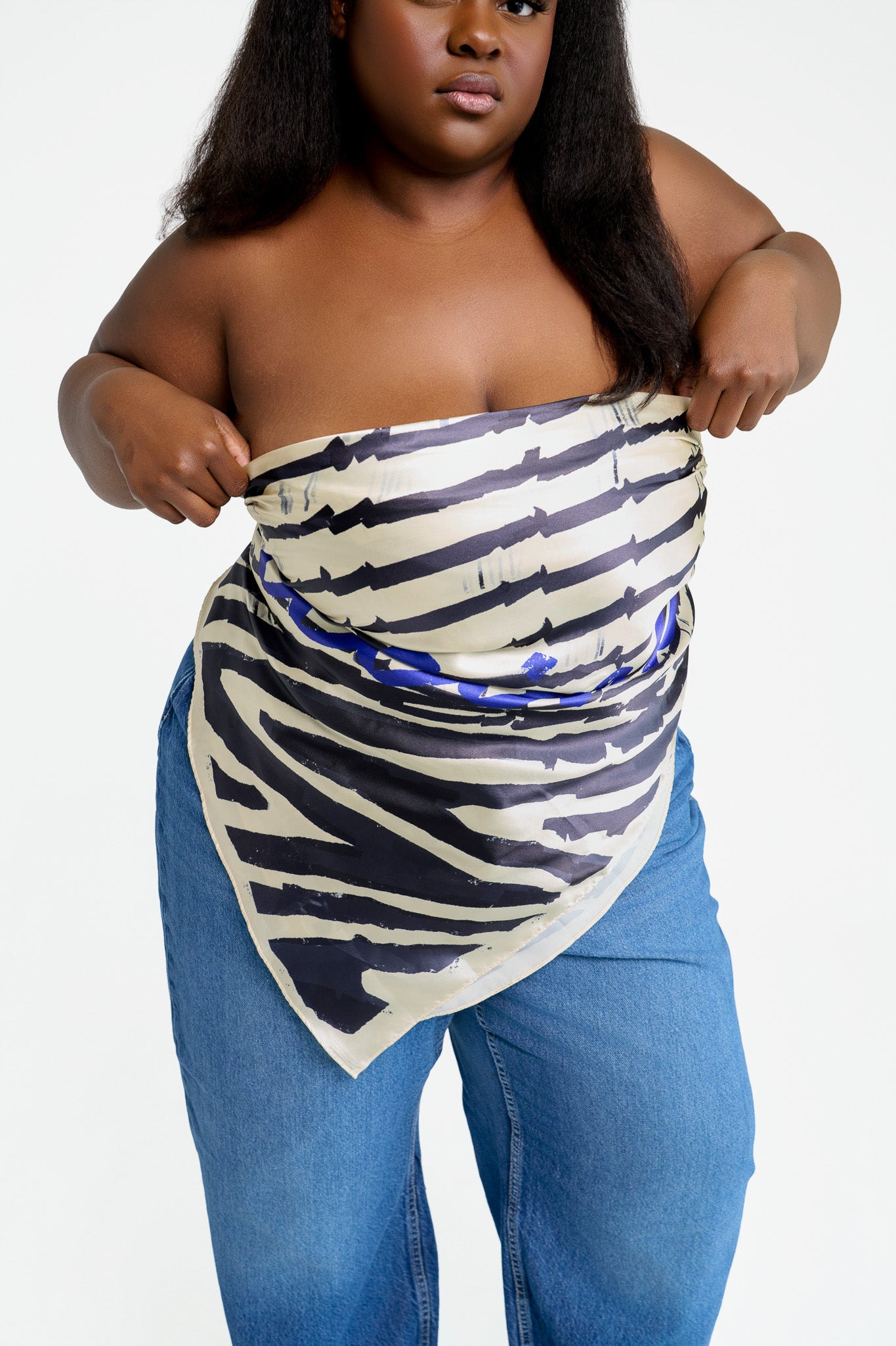 The Mirage Silk Scarf