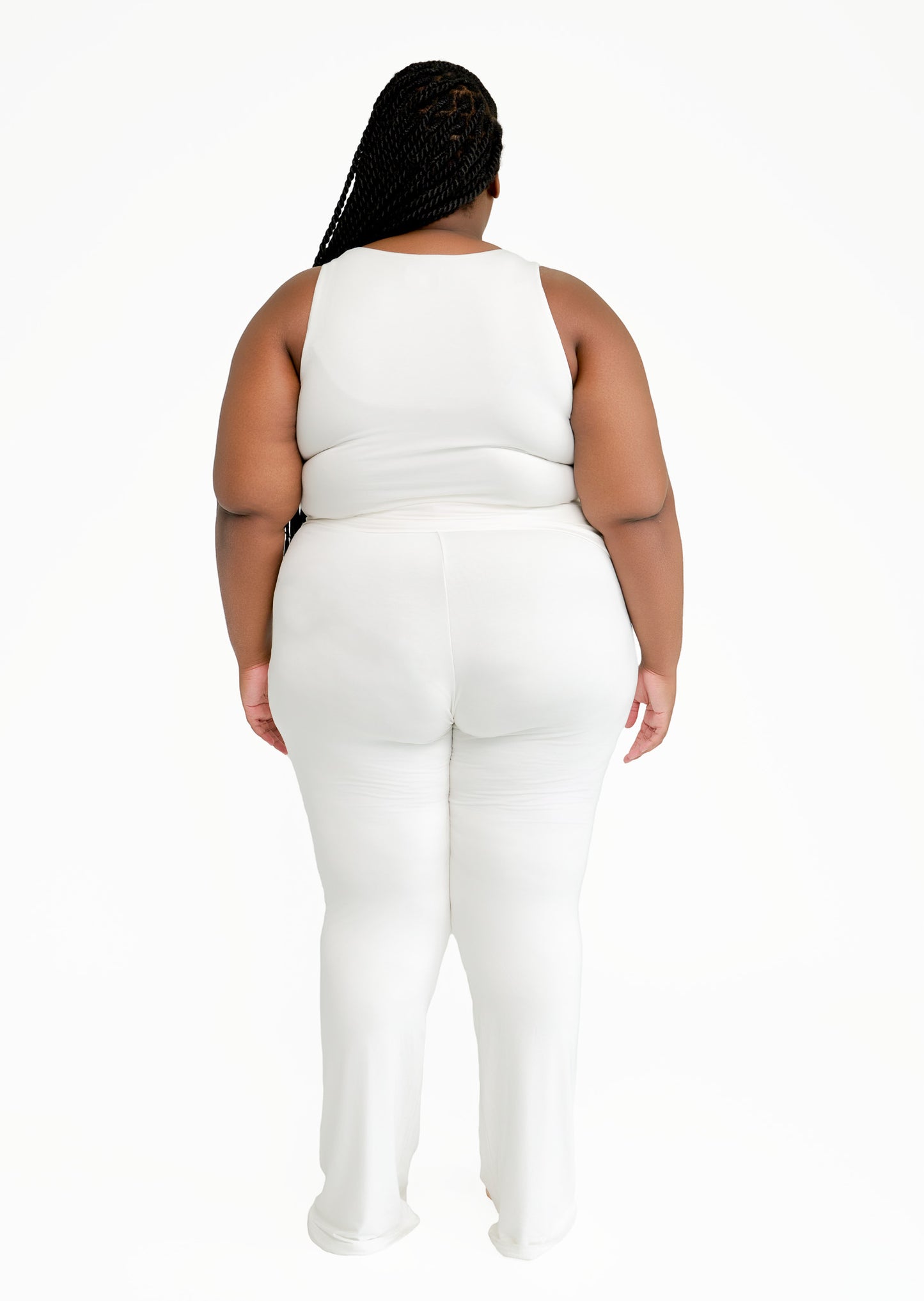 Aisha Asymmetric Ruched Tank Top